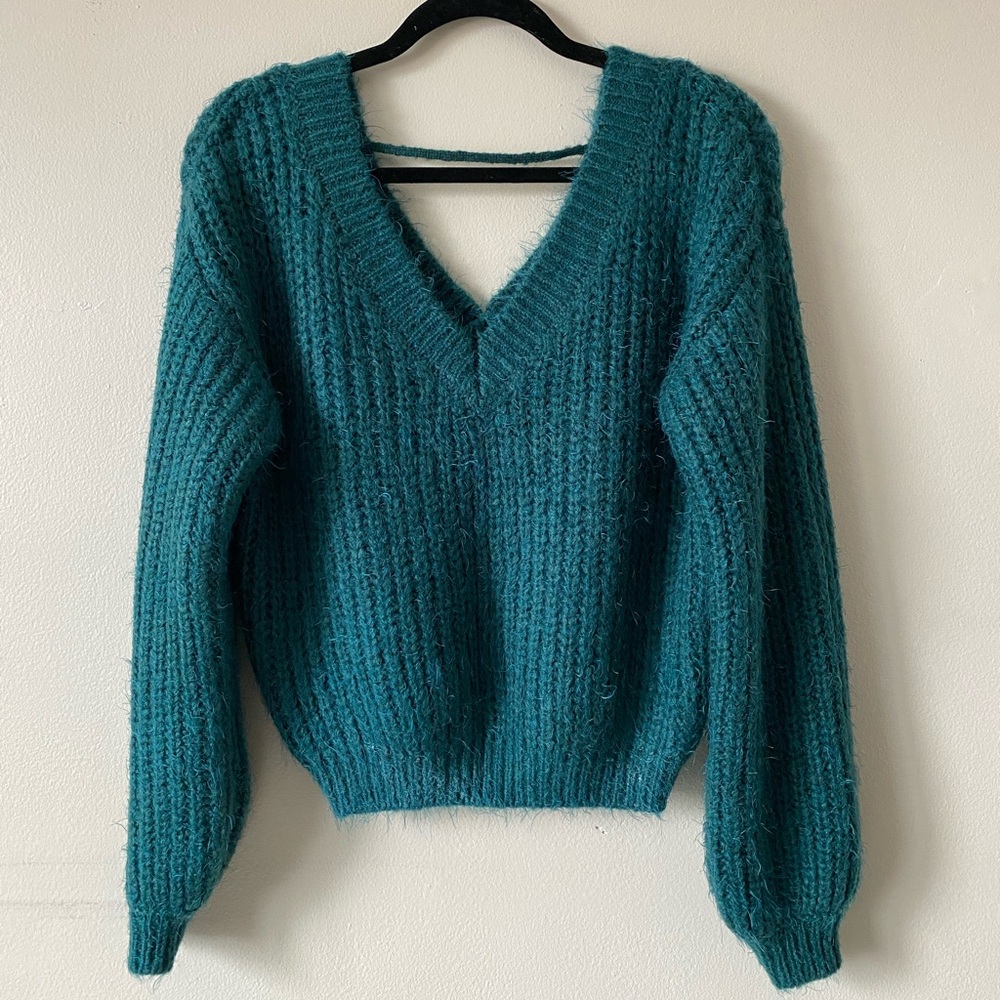 Forever 21 VNeck Baggy Sweater